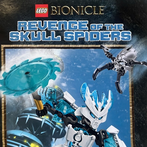 Lego Bionicle. Revenge of the Skull Spiders. Paperback book. - Picture 2 of 6